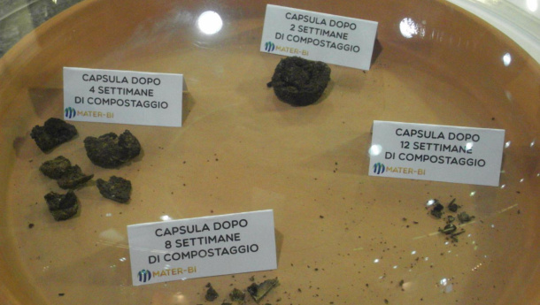 Immagine: Capsule caffè compostabili, ecco come diventano concime