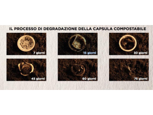 Capsule caffè compostabili, ecco come diventano concime