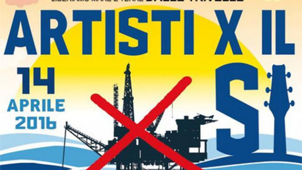 Immagine: Gallipoli: 14 aprile maratona musicale al Parco Gondar per il SI al referendum