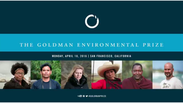 Immagine: Ecco i vincitori del “Nobel per l'Ambiente” 2016