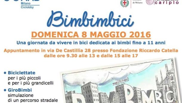 Immagine: BIMBIMBICI, domenica 8 maggio la giornata di Fiab dedicata a bambini e biciclette
