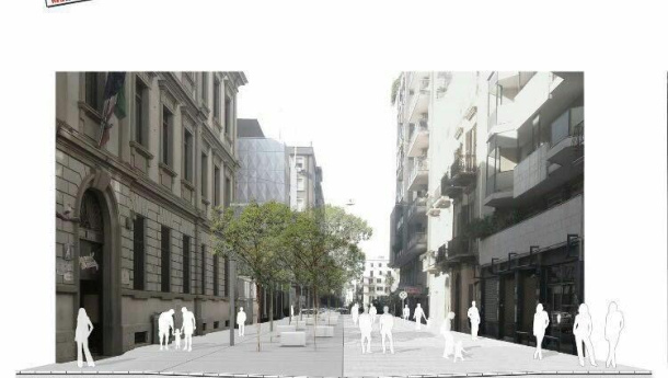 Immagine: Bari, via Suppa pedonale. Disposta la chiusura temporanea fino al 12 giugno