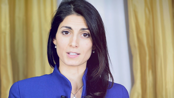 Immagine: Comunali Roma. Rifiuti, Raggi: