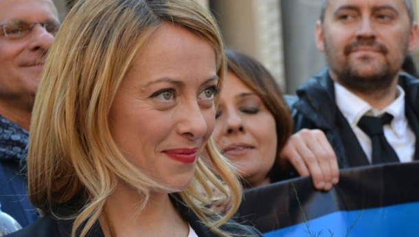 Immagine: Comunali Roma. Rifiuti, Meloni: