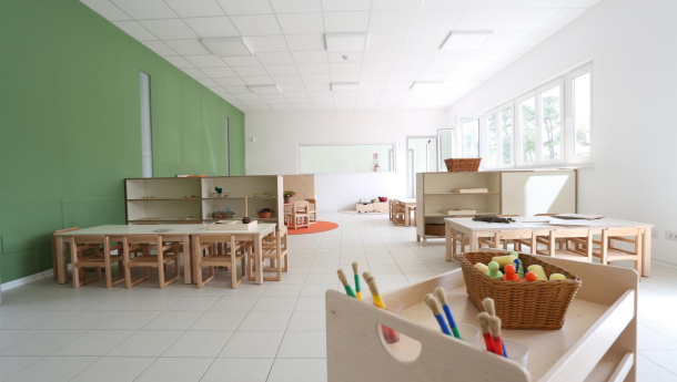 Immagine: Roma, inaugurato a Trigoria il Polo Nido-Infanzia dell’Università Campus Bio-Medico completamente eco-sostenibile