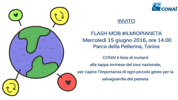 Immagine: #ILMIOPIANETA, il tour CONAI sull'importanza della raccolta differenziata per l'ambiente, arriva a Torino