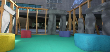 La gomma riciclata da pneumatici  simbolo di architettura d’avanguardia  al MAXXI di Roma