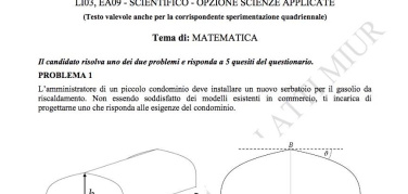 In Italia l'esame di maturità va ancora a gasolio…