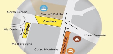 Milano, lavori metro M4 San Babila, ecco dove sono i cantieri