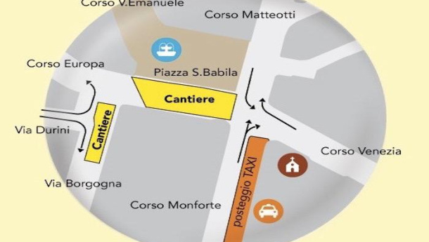 Immagine: Milano, lavori metro M4 San Babila, ecco dove sono i cantieri