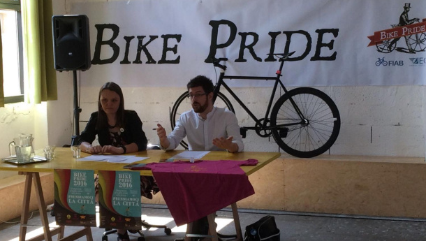 Immagine: Torino 3 luglio, Bike Pride 2016 con lo slogan 'Prendiamoci la città' e la richiesta di una Consulta ufficiale per la Mobilità Nuova torinese