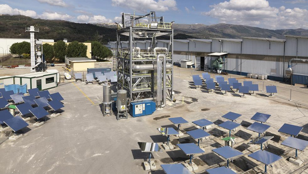 Immagine: A2A e il Gruppo Magaldi inaugurano in Sicilia il primo impianto solare termodinamico “STEM®” al mondo