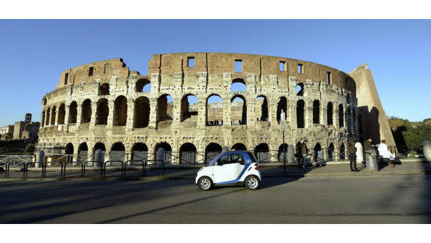 Immagine: Car2go, a Roma lo usano oltre 80.000 cittadini