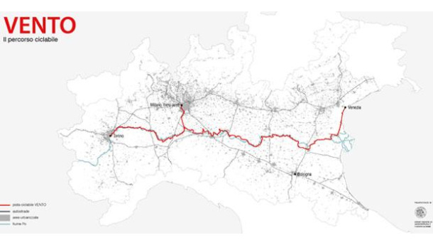 Immagine: Vento, approvato protocollo d’intesa per la progettazione e la realizzazione della ciclovia lungo il Po