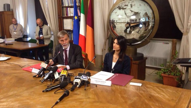 Immagine: Roma, GRAB: firmato protocollo Raggi-Delrio