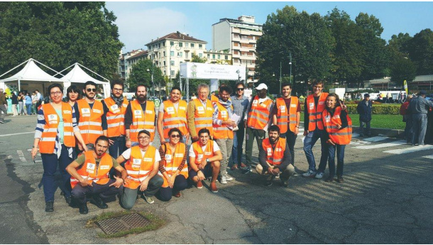 Immagine: E' cominciato il lavoro delle Sentinelle dei rifiuti a Terra Madre Salone del Gusto 2016 | Video