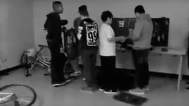 Immagine: La ciclofficina dell'istituto Pezzani di Milano