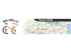 Ride with Us, tutto pronto per la pedalata da Venezia a Torino contro il cambiamento cliamatico