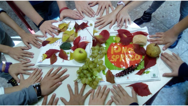 Immagine: Pubblicità anti spreco degli alunni della 4a A di via Oglio