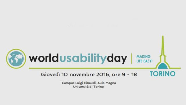 Immagine: Reuse, Recycle, Redesign: il 10 novembre a Torino c'è World Usability Day