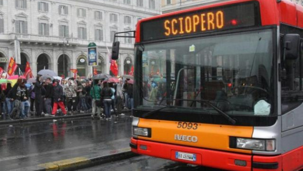 Immagine: Roma, ATAC: 15 novembre sciopero di 24h