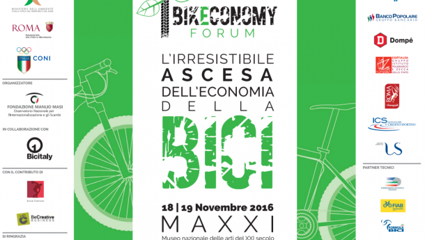 Immagine: L'Italia è un paese che pedala? Forum sulla Bikeconomy il 18 e il 19 novembre