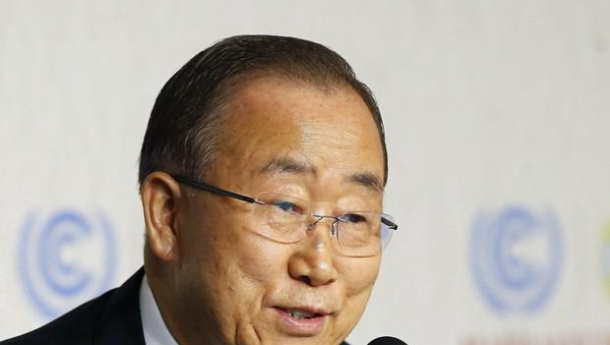 Immagine: Cop22, Ban Ki-Moon: