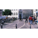 Immagine: Nel centro di Copenhagen le bici hanno superato le automobili