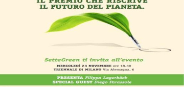 Sette Green Awards 2016: l'appuntamento è mercoledì 23 alla Triennale di Milano