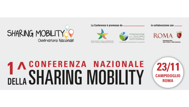 Immagine: Sharing Mobility, a Roma la prima conferenza nazionale per presentare la foto della mobilità condivisa in Italia