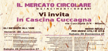 Giacimenti Urbani IV° edizione: in Cascina Cuccagna a Milano, 3 giorni di Mercato Circolare