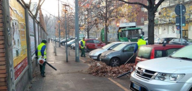 Milano, domenica 27 raccolta straordinaria foglie cadute