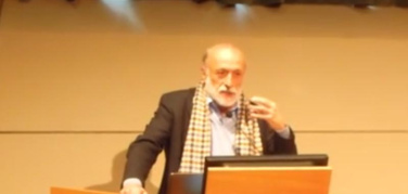 Carlo Petrini alla presentazione del rapporto di Sostenibilità di Terra Madre Salone del Gusto