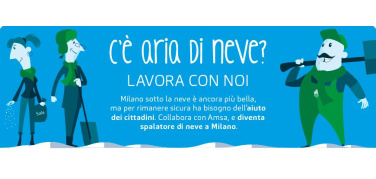 C'è aria di neve? AMSA cerca spalatori aggiuntivi