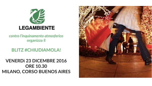 Immagine: Negozi milanesi, porte aperte d'inverno: venerdì 23 la protesta di Legambiente