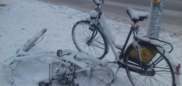 Sentinella dei Rifiuti bloccata dalla neve in Puglia.  Ma non tutti i mali...