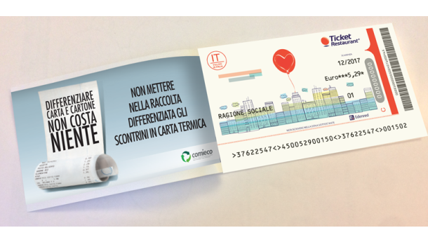 Immagine: Partnership Edenred-COMIECO: arrivano i buoni pasto coi consigli antispreco