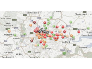 Smog: superati i 170 μg/m3 di PM10 è  'Black Alert' a Londra
