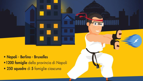 Immagine: Domino Challege: Napoli sfida Berlino e Bruxelles a “colpi di risparmio energetico”