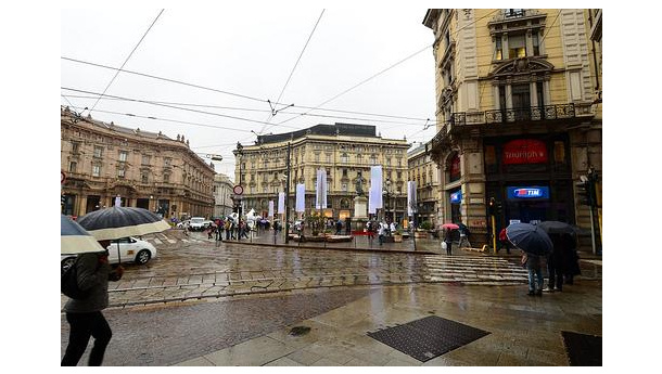 Immagine: La pioggia abbatte il PM10, 2 giorni sotto i limiti a Milano