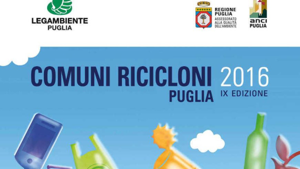 Immagine: Comuni Ricicloni Puglia, Legambiente: 'lavorare con condivisione e responsabilità per chiudere al più presto il ciclo dei rifiuti'