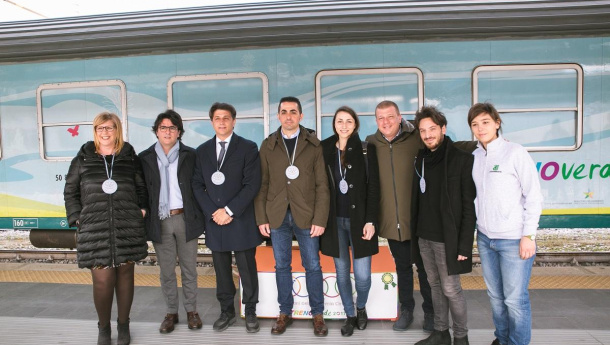 Immagine: Campioni pugliesi dell’economia circolare: sei esperienze innovative premiate a bordo del Treno Verde in sosta a Bari