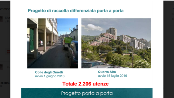 Immagine: Rifiuti Genova: nei due quartieri col porta a porta differenziata all’85% a fine 2016