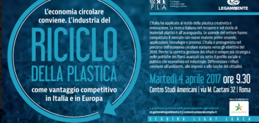 'L'economia circolare conviene': convegno a Roma il 4 aprile