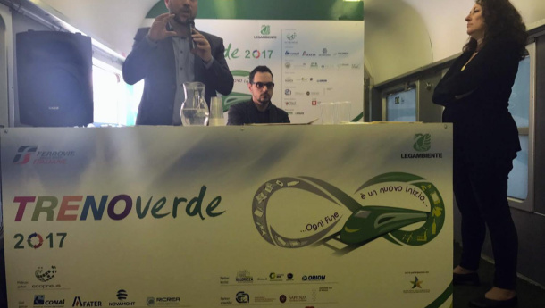 Immagine: Treno Verde 2017. Comuni Ricicloni Umbria: balzo della provincia di Terni, Perugia ferma al palo