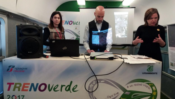 Immagine: Smog e rumore, i risultati del monitoraggio effettuato ad Asti dal Treno Verde