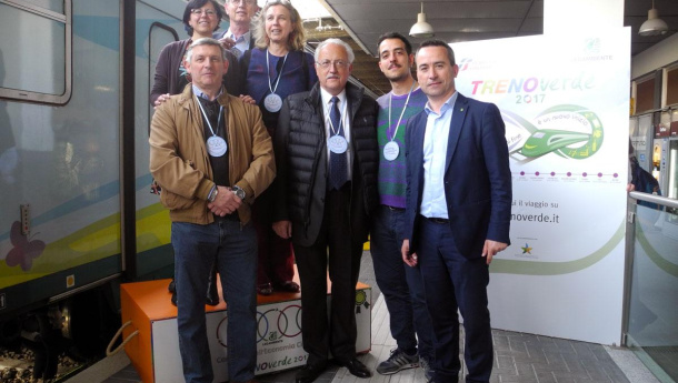 Immagine: A Milano a bordo del Treno Verde si premia l’economia circolare lombarda