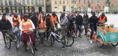 Il maltempo non ferma Benvenuti in bici Welcome