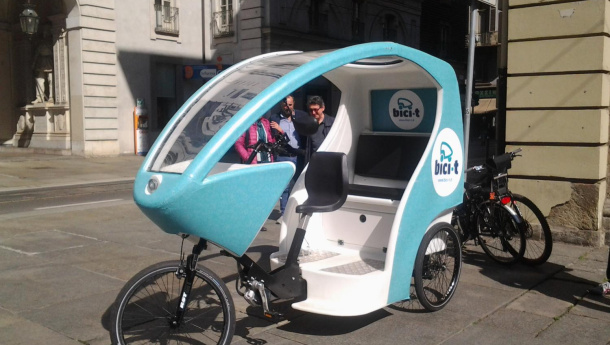Immagine: Parte a Torino Bici-t, il trasporto turistico sostenibile per scoprire la città