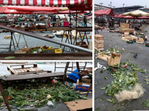 Porta Palazzo: ambulanti più impegnati. Lasciano (quasi) pulito il mercato